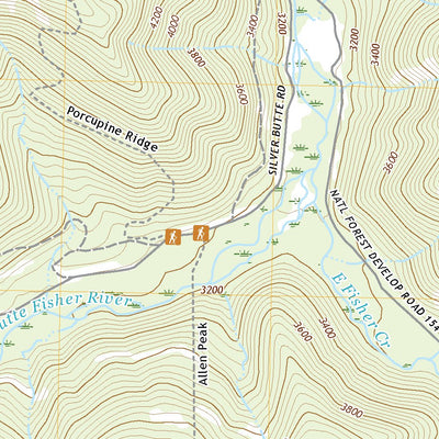 United States Geological Survey Silver Butte Pass, MT (2020, 24000-Scale) digital map