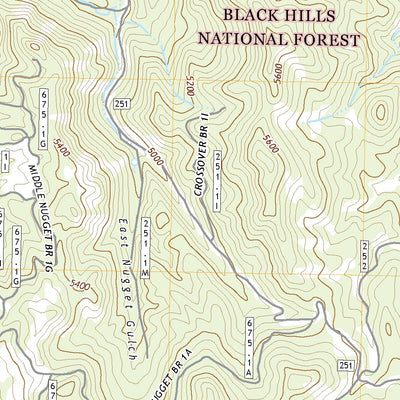 United States Geological Survey Silver City, SD (2021, 24000-Scale) digital map