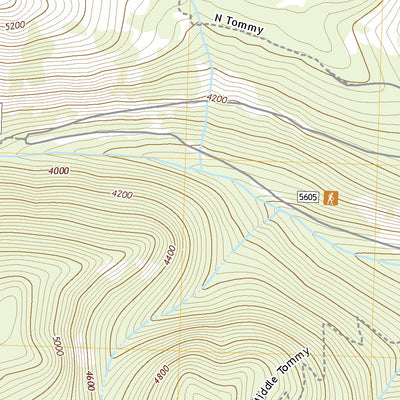 United States Geological Survey Silver Falls, WA (2020, 24000-Scale) digital map