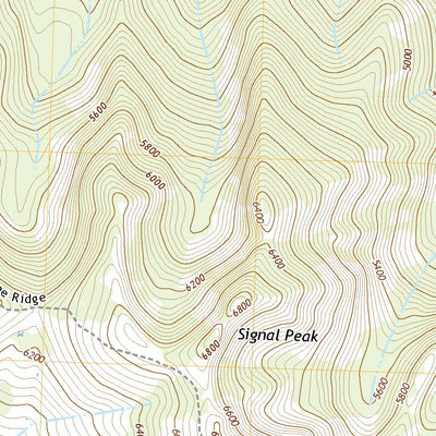 United States Geological Survey Silver Falls, WA (2020, 24000-Scale) digital map