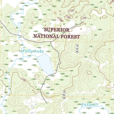 United States Geological Survey Silver Island Lake, MN (2022, 24000-Scale) digital map