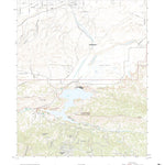 United States Geological Survey Silverwood Lake, CA (2021, 24000-Scale) digital map