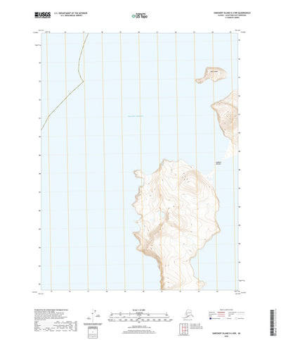 United States Geological Survey Simeonof Island D-4 NW, AK (2020, 25000-Scale) digital map
