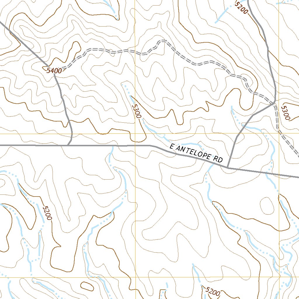 Simpson Draw, WY (2021, 24000-Scale) Map by United States Geological ...