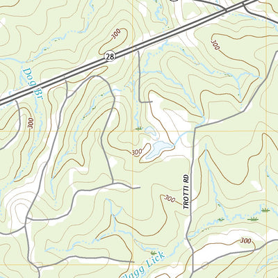 United States Geological Survey Simpson South, LA (2020, 24000-Scale) digital map