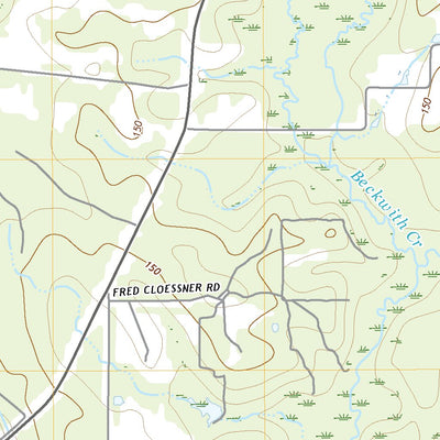 United States Geological Survey Singer, LA (2020, 24000-Scale) digital map