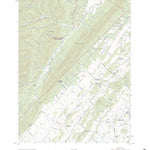 United States Geological Survey Singers Glen, VA (2022, 24000-Scale) digital map
