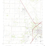 United States Geological Survey Sinton West, TX (2022, 24000-Scale) digital map