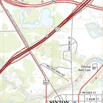 United States Geological Survey Sinton West, TX (2022, 24000-Scale) digital map