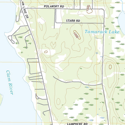 United States Geological Survey Siren East, WI (2022, 24000-Scale) digital map