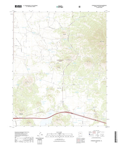 United States Geological Survey Sitgreaves Mountain, AZ (2021, 24000-Scale) digital map