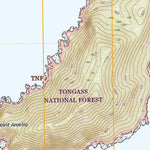 United States Geological Survey Sitka A-6 NW, AK (2021, 25000-Scale) digital map