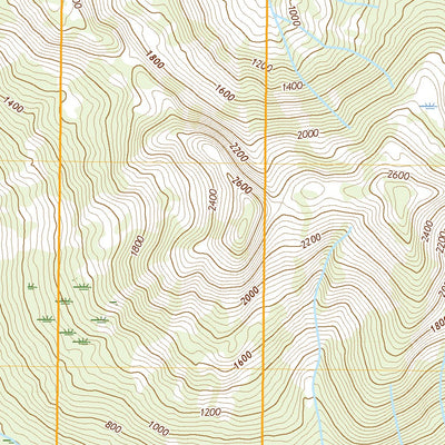 United States Geological Survey Sitka B-1 NW, AK (2021, 25000-Scale) digital map