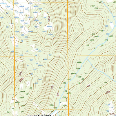 United States Geological Survey Sitka B-6 SE, AK (2021, 25000-Scale) digital map