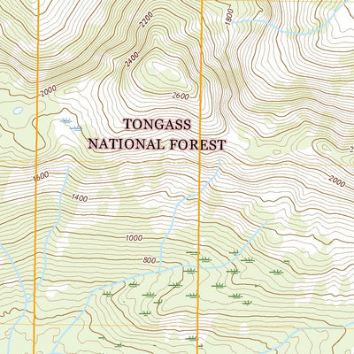 United States Geological Survey Sitka C-1 SE, AK (2021, 25000-Scale) digital map