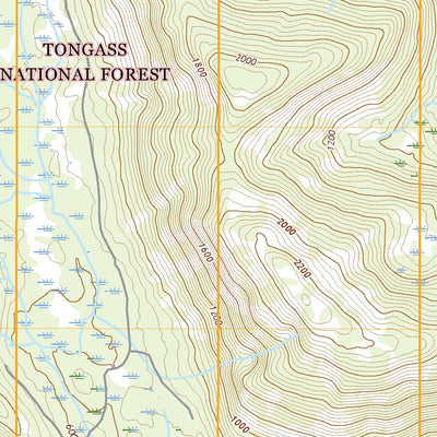 United States Geological Survey Sitka C-3 SW, AK (2021, 25000-Scale) digital map