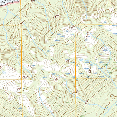 United States Geological Survey Sitka C-6 NE, AK (2021, 25000-Scale) digital map