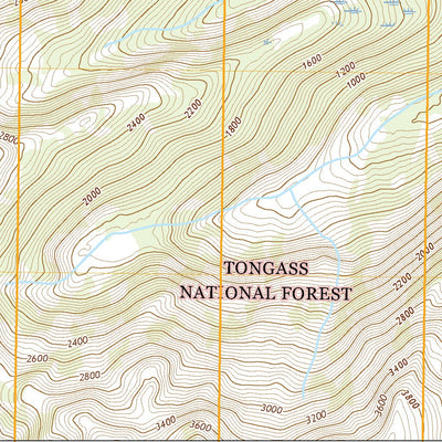 United States Geological Survey Sitka D-1 NE, AK (2021, 25000-Scale) digital map