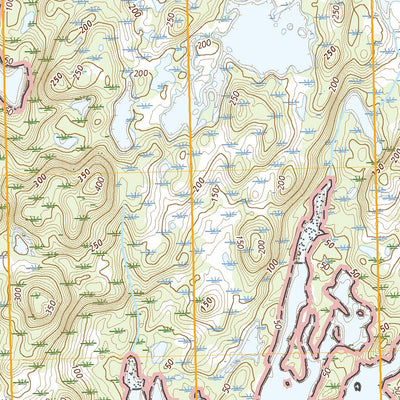 United States Geological Survey Sitka D-8 NW, AK (2021, 25000-Scale) digital map