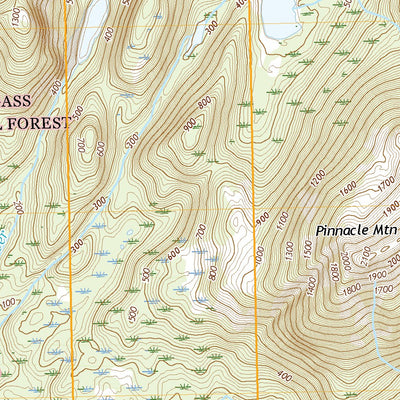 United States Geological Survey Sitka D-8 SE, AK (2021, 25000-Scale) digital map