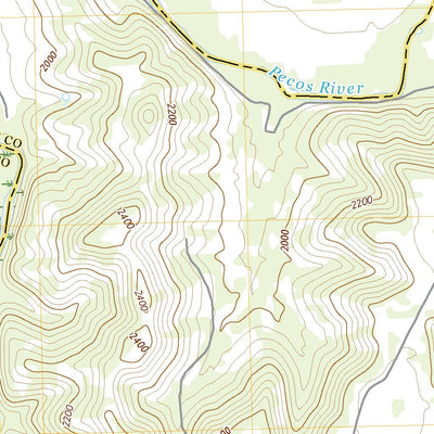 United States Geological Survey Sixshooter Canyon, TX (2022, 24000-Scale) digital map