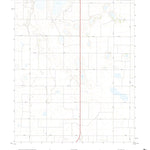 United States Geological Survey Skeen Lake, TX (2022, 24000-Scale) digital map