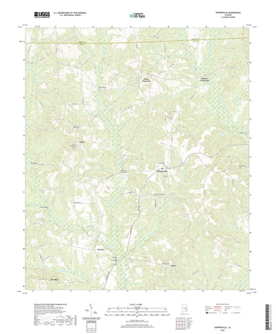 United States Geological Survey Skipperville, AL (2020, 24000-Scale) digital map