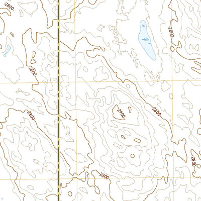 United States Geological Survey Skull Lake, NE (2021, 24000-Scale) digital map