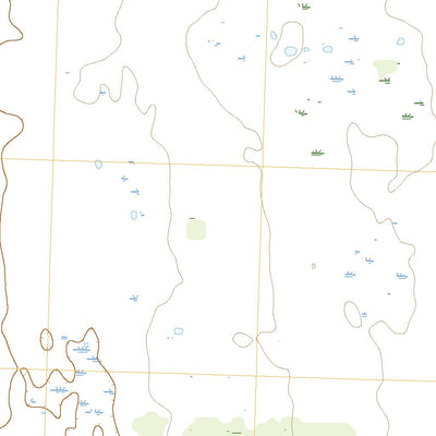 United States Geological Survey Skull Lake SW, MN (2022, 24000-Scale) digital map