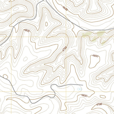 United States Geological Survey Skunk Canyon, NM (2020, 24000-Scale) digital map