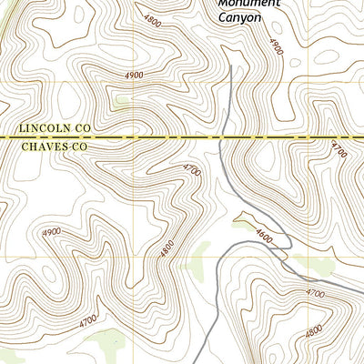 United States Geological Survey Skunk Canyon, NM (2020, 24000-Scale) digital map