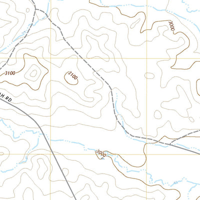 United States Geological Survey Skunk Creek, MT (2020, 24000-Scale) digital map