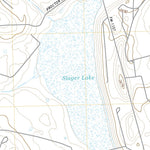 United States Geological Survey Slager Lake, TX (2022, 24000-Scale) digital map