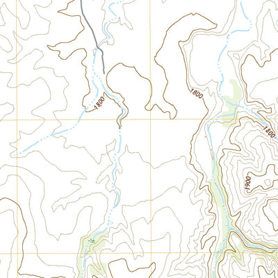 United States Geological Survey Sleeping Bear Creek NW, OK (2022, 24000-Scale) digital map