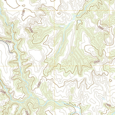 United States Geological Survey Sleeping Bear Creek NW, OK (2022, 24000-Scale) digital map