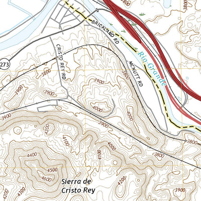 United States Geological Survey Smeltertown, TX (2022, 24000-Scale) digital map