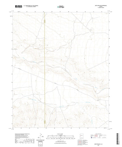 United States Geological Survey Smith Peak NE, AZ (2021, 24000-Scale) digital map