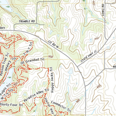 United States Geological Survey Smithville, MO (2021, 24000-Scale) digital map
