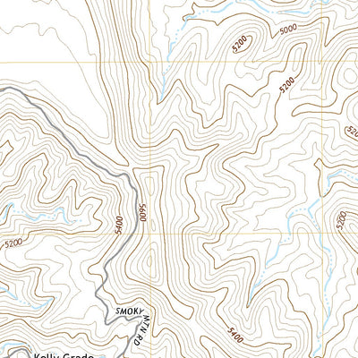 United States Geological Survey Smoky Hollow, UT (2020, 24000-Scale) digital map