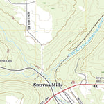 United States Geological Survey Smyrna Mills, ME (2021, 24000-Scale) digital map