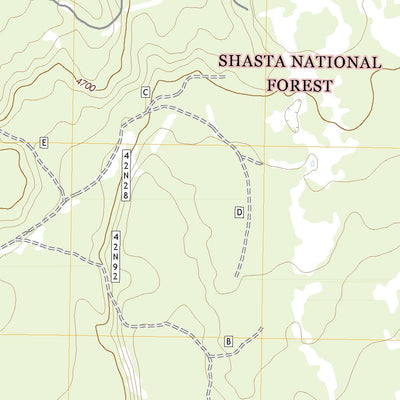 United States Geological Survey Snag Hill, CA (2022, 24000-Scale) digital map