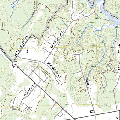 United States Geological Survey Sneads Ferry, NC (2022, 24000-Scale) digital map