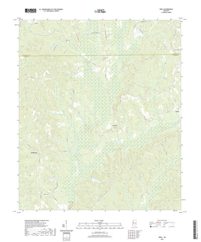 United States Geological Survey Snell, MS (2020, 24000-Scale) digital map