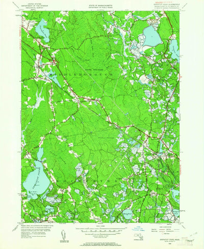 United States Geological Survey Snipatuit Pond, MA (1949, 24000-Scale) digital map