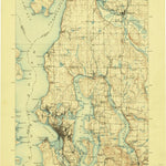 United States Geological Survey Snohomish, WA (1897, 125000-Scale) digital map