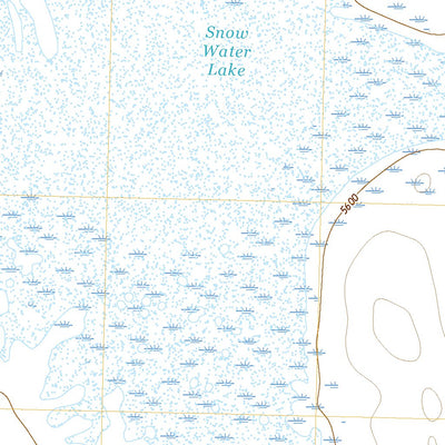 United States Geological Survey Snow Water Lake, NV (2021, 24000-Scale) digital map