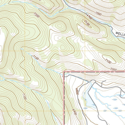 United States Geological Survey Snowdrift Mountain, ID (2020, 24000-Scale) digital map