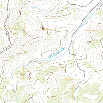United States Geological Survey Soapy Dale Peak, WY (2021, 24000-Scale) digital map