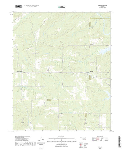 United States Geological Survey Sobol, OK (2022, 24000-Scale) digital map