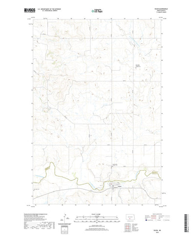 United States Geological Survey Solen, ND (2020, 24000-Scale) digital map